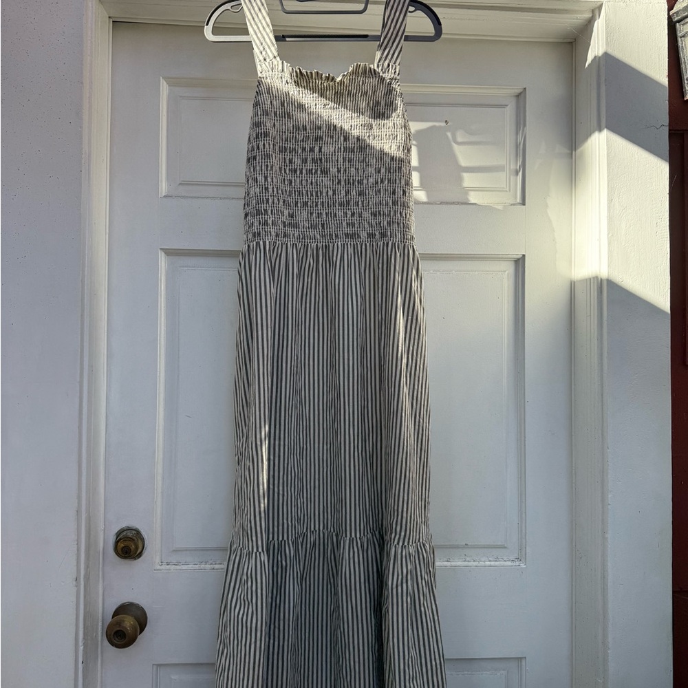 Everlane The Gauze Smock Maxi Dress